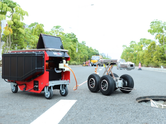 桦甸管道检测机器人